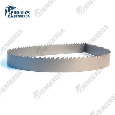 Hardmetalen lintzaagblad voor het zagen